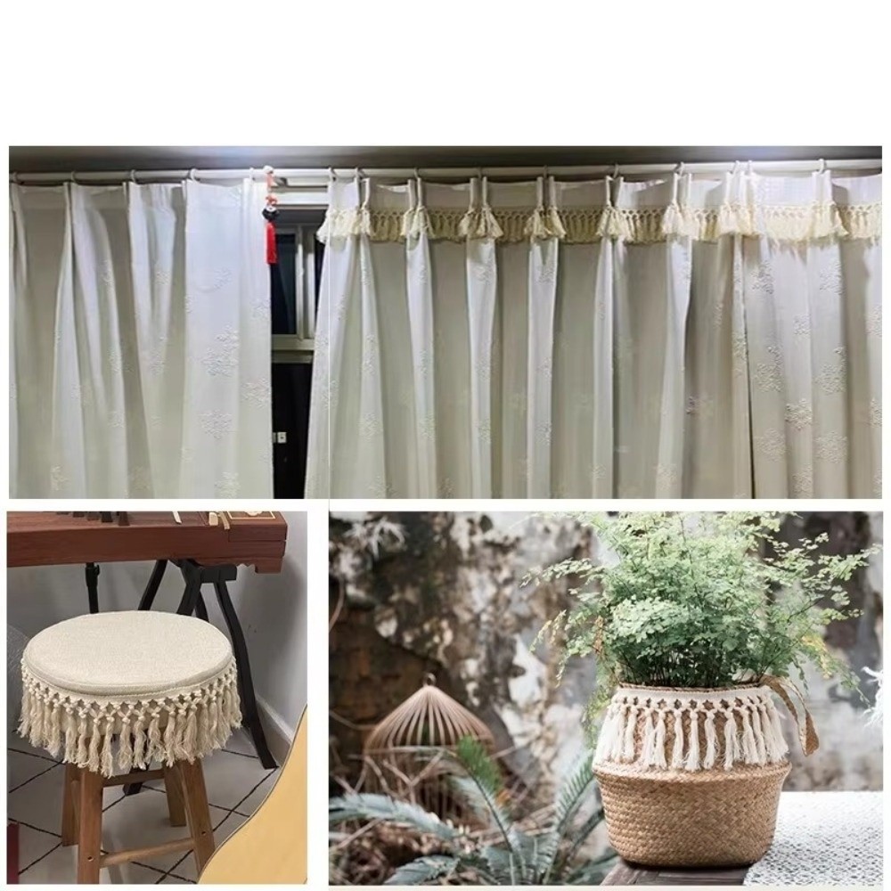 Tassel Fringe Trim - 1 Yard 11cm Geniş Püsküllü Şerit