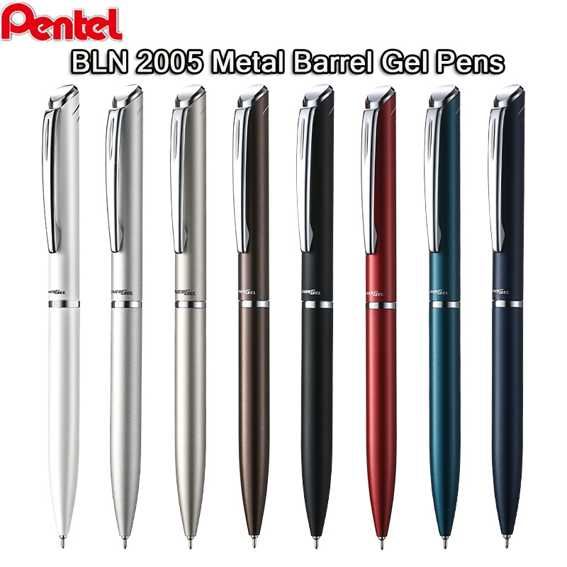 Pentel Pen Sign Pen - Pentel BLN2005 Tüm Metal Gövdeli Jel