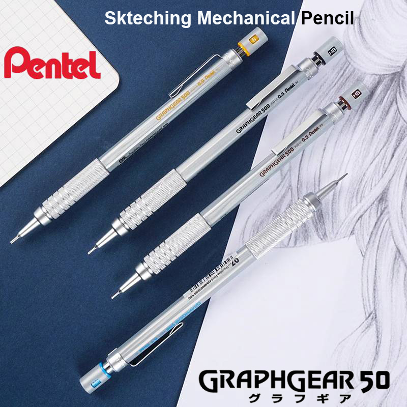 Pentel Pen Energel - Pentel Mekanik Kurşun Kalem GraphGear 500