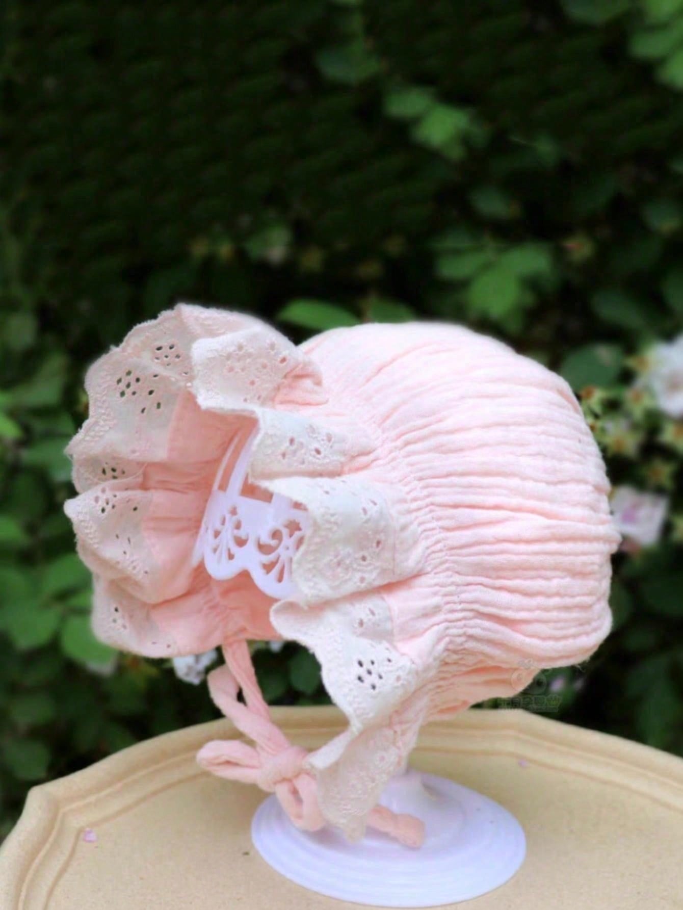 Embroidery Embellishments - 1 adet Vintage Dantel Çiçekli Bebek