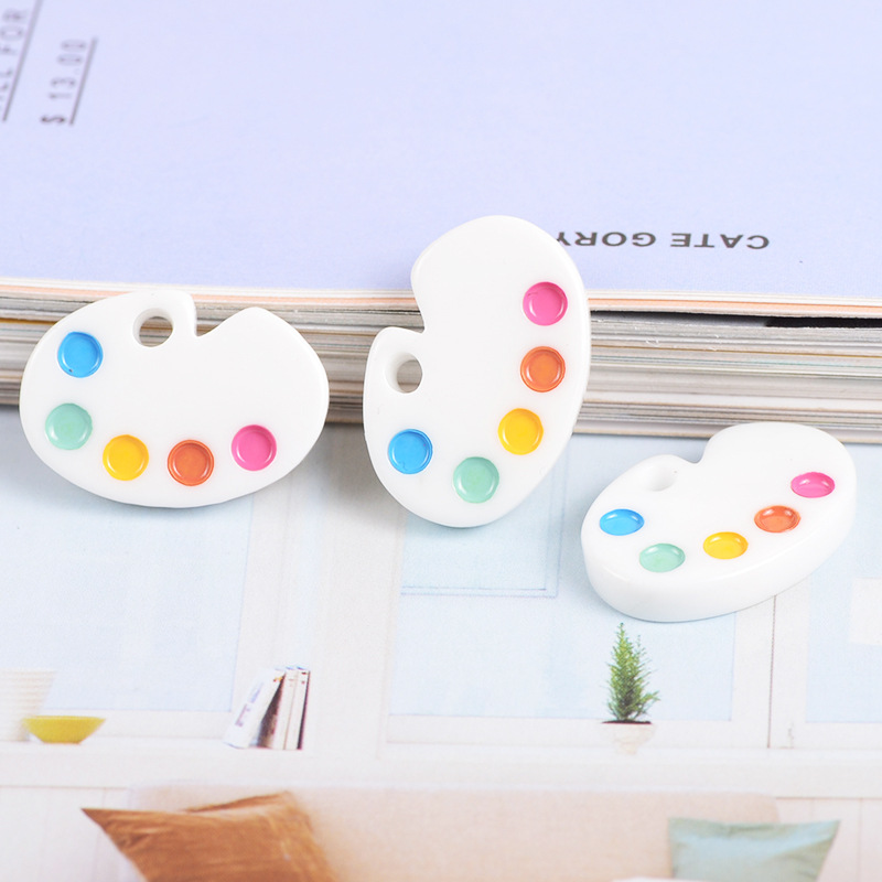 Christmas Craft Embellishment - 10 adet Diy Kawaii Reçine Paleti