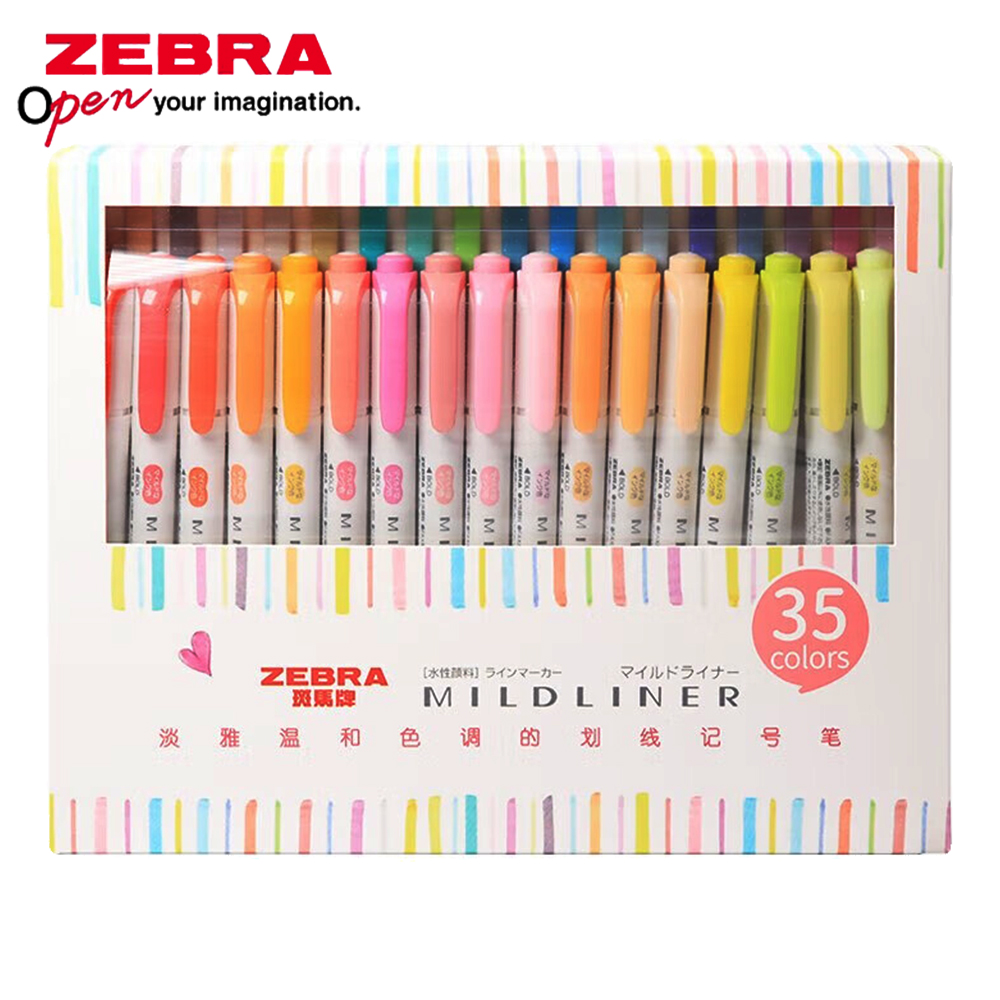 35 Renk ZEBRA Mildliner Highla - Zebra Pen Mildliner incelemesi ve fiyatı