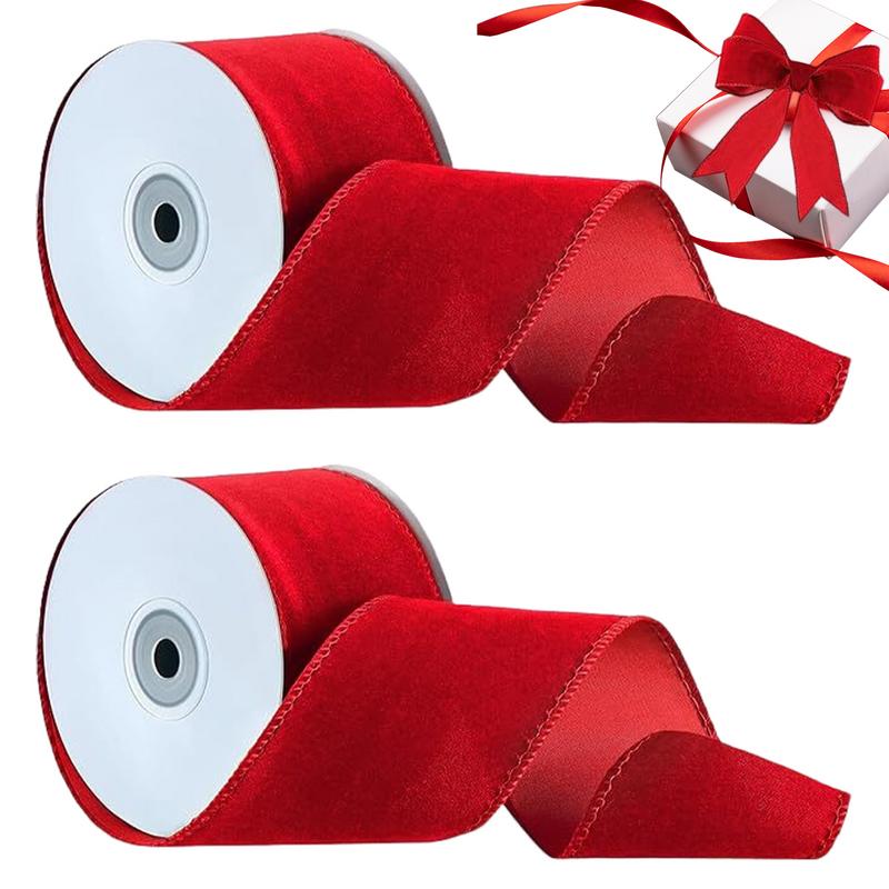 2 rulo ambalaj kablolu kadife  - Velvet Ribbon Roll incelemesi ve fiyatı