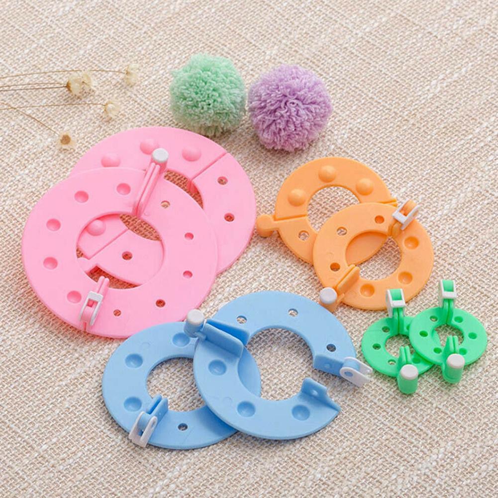 8 adet Yün Topu Yapıcı Örgü Ar - Pom Pom Maker Tool incelemesi ve fiyatı