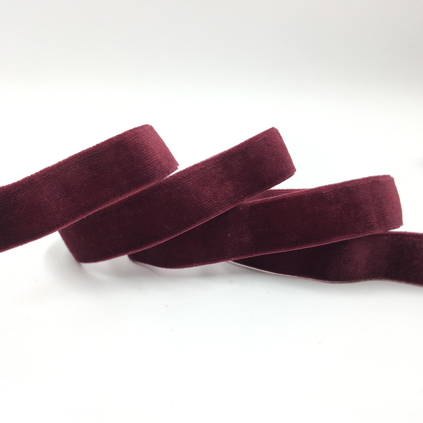 15mm 5 Metre Kadife Elastik Ba - Velvet Ribbon Roll incelemesi ve fiyatı