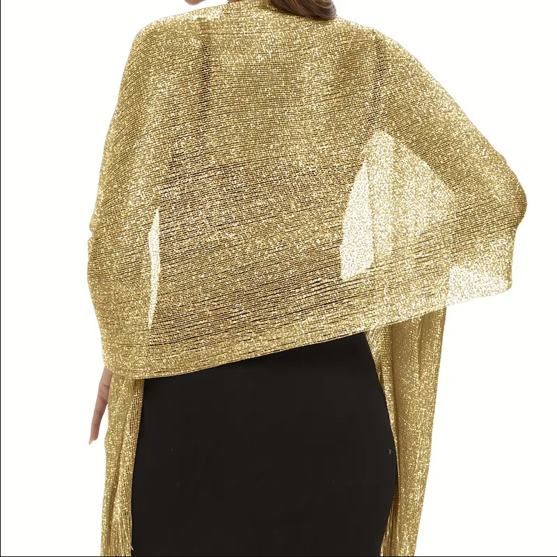 Kadınlar için Parlak Altın Güm - Tassel Fringe Trim incelemesi ve fiyatı
