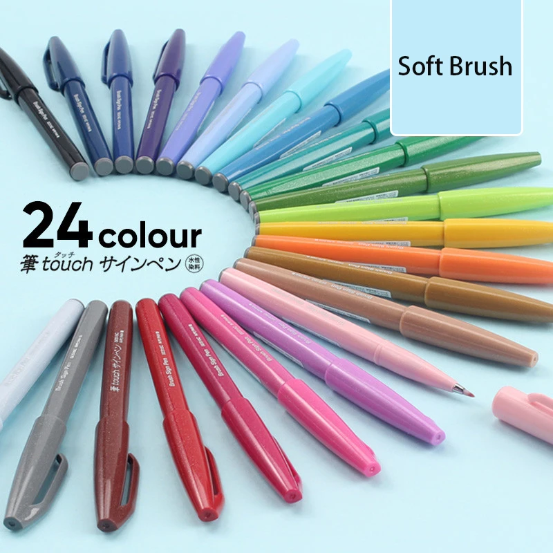 Japonya Pentel dokunmatik fırç - Pentel Pen Sign Pen incelemesi ve fiyatı