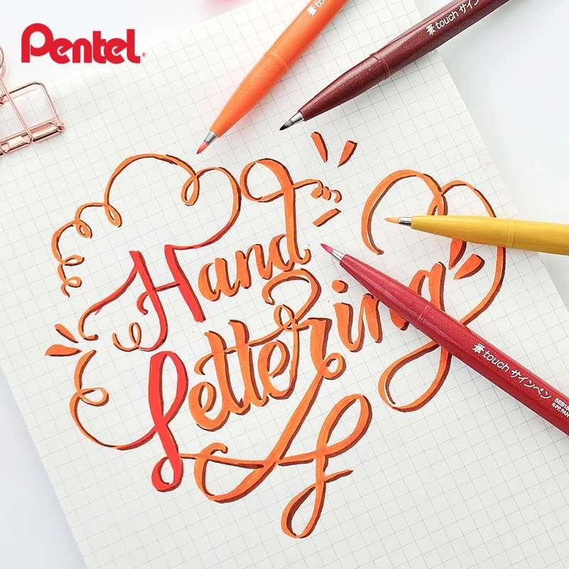 Japonya Pentel dokunmatik fırç - Pentel Pen Sign Pen incelemesi ve fiyatı