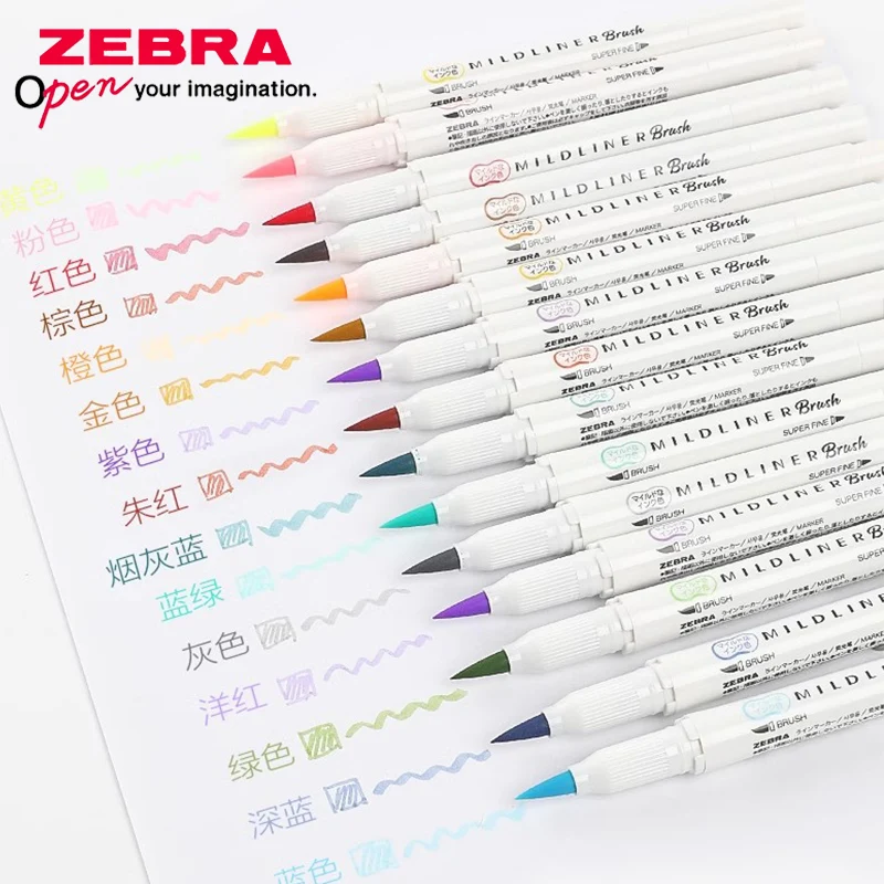 ZEBRA çift uçlu fosforlu renk  - Zebra Pen Mildliner incelemesi ve fiyatı