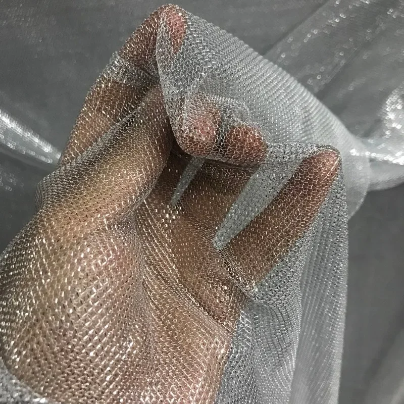 Örgü elastik kumaş parlak hafi - Crystal Mesh Fabric incelemesi ve fiyatı
