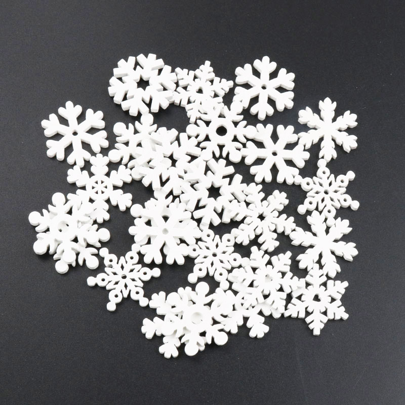 20 adet Ahşap Noel Kar Tanesi  - Christmas Craft Embellishment incelemesi ve fiyatı