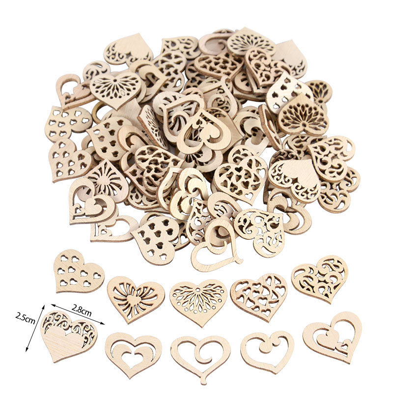 50/100 adet Delikli Kalp Desen - Embellish Craft incelemesi ve fiyatı