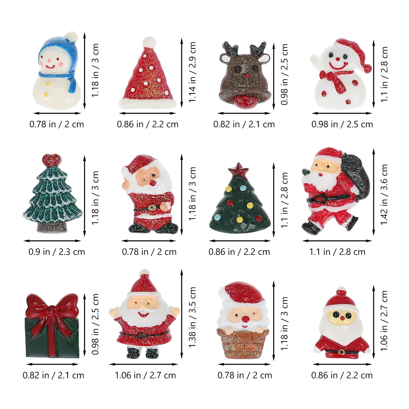 50 PCS Süsleme Noel Süsleri Ka - Embellish Craft incelemesi ve fiyatı