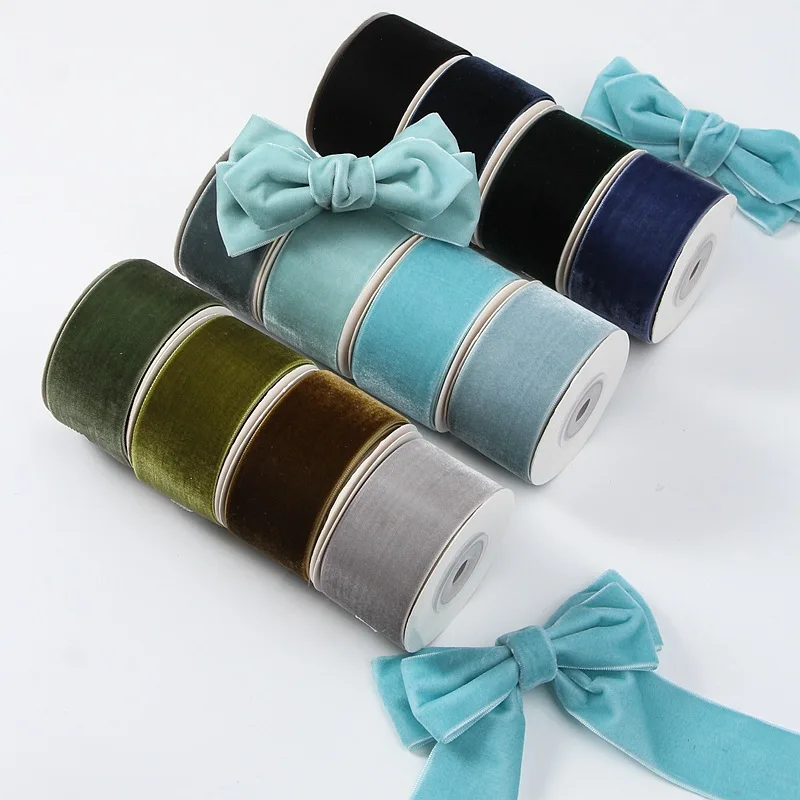 Klasik 5 metre 6mm-38mm Tek Ta - Velvet Ribbon Roll incelemesi ve fiyatı