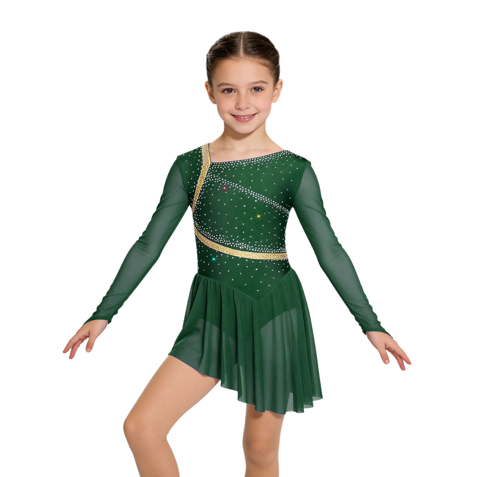 Çocuk Kızlar Artistik Patinaj  - Rhinestone Banding Trim incelemesi ve fiyatı