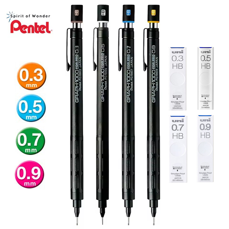 Pentel PG1000 Grafik PRO Siyah - Pentel Pen Energel incelemesi ve fiyatı