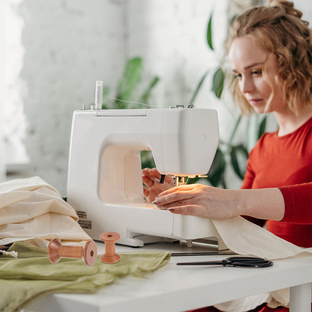 7 Adet Ahşap İplik Makarası Vi - Embroidery Craft incelemesi ve fiyatı