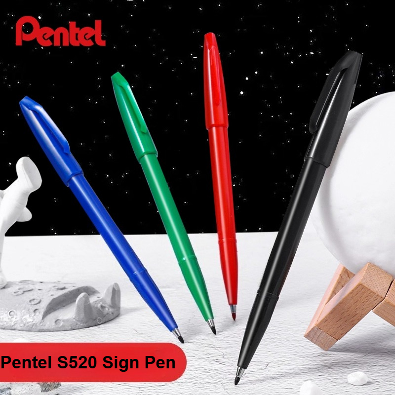 1/3/12 adet Pentel S520 işaret - Pentel Pen Sign Pen incelemesi ve fiyatı