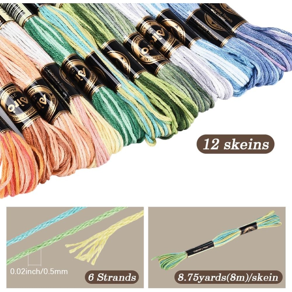 12 Sarım 105 Yard Çapraz Dikiş - Embroidery Embellishments incelemesi ve fiyatı