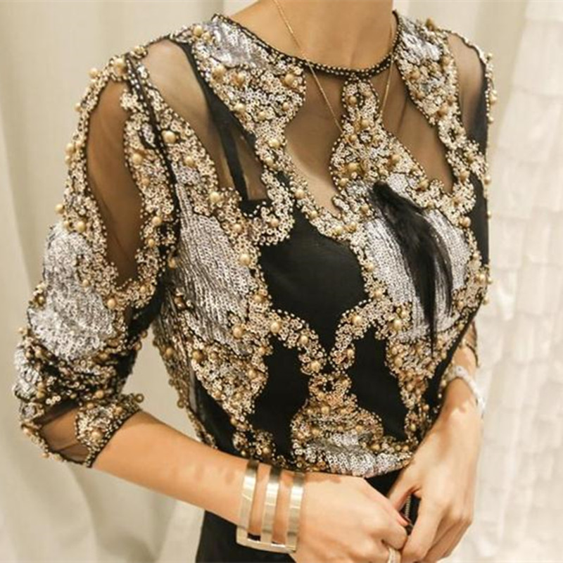 Sidaimi Lüks Kadınlar Kristal  - Crystal Mesh Fabric incelemesi ve fiyatı