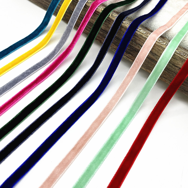 6-38mm Kadife Kurdele Düğün Pa - Velvet Ribbon Roll incelemesi ve fiyatı