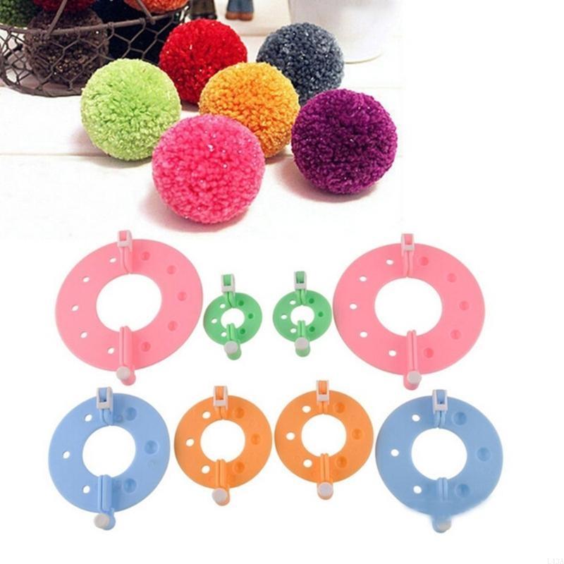 L43A 4 Adet DIY Yün İplik Örgü - Pom Pom Maker Tool incelemesi ve fiyatı