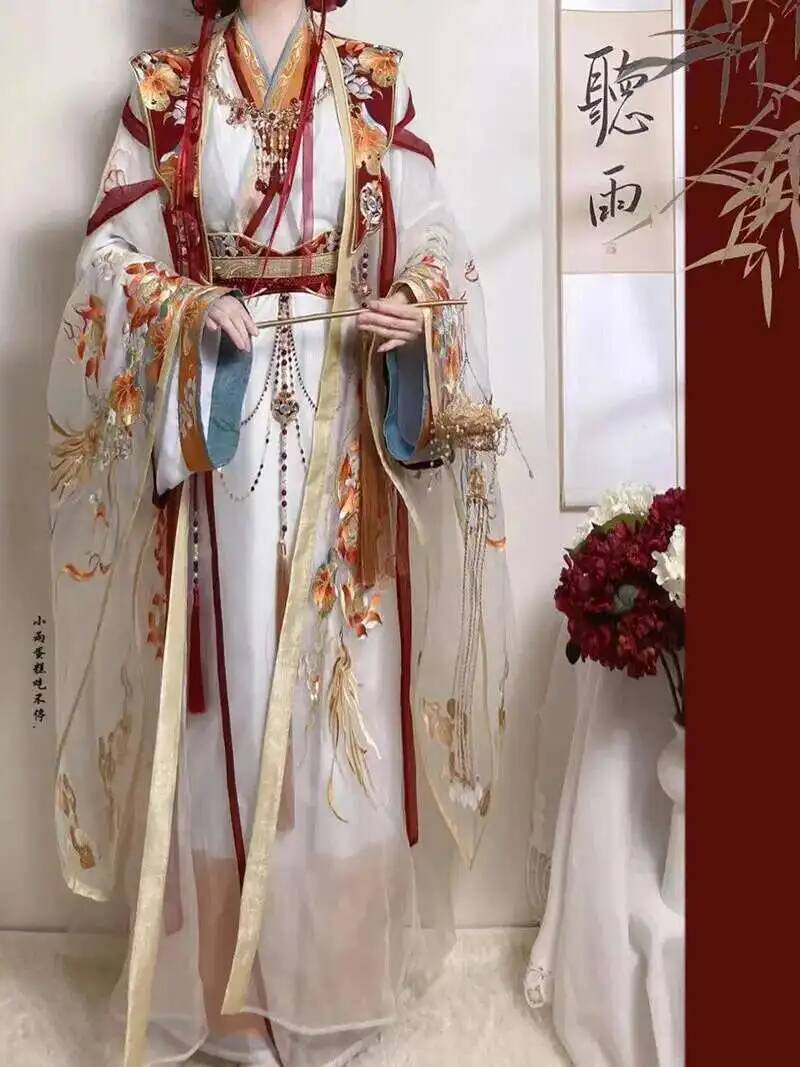 Ming Hanedanı Hanfu Nakış Ağır - Embroidery Craft incelemesi ve fiyatı